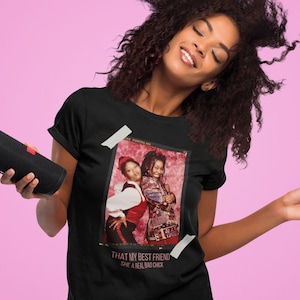 Moesha and Kim Tee | Moesha Mitchell & Kim Parker for Moesha TV Show Shirt | Best Friends Moe and Kim Tshirt