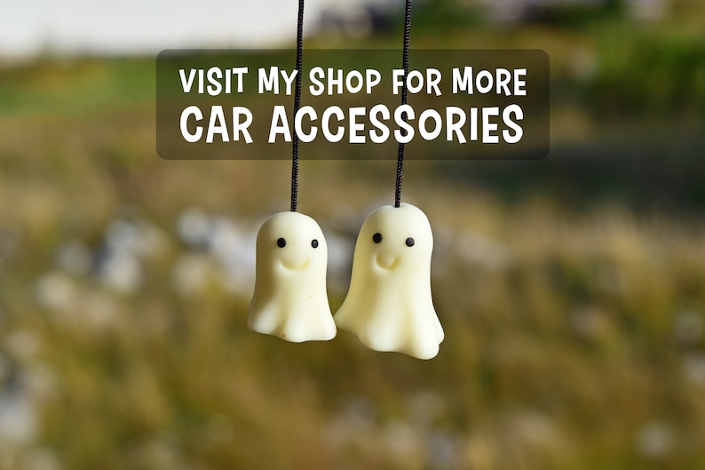 Halloween Funny Car Coasters Set of 2 Glow in the Dark Etsy