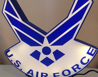 United States Air Force 3d printed light box