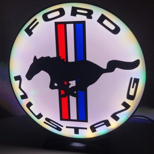 Ford Mustang 3d printed light box