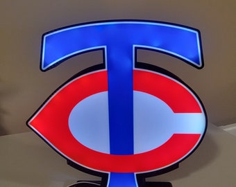 Minnesota Twins 3d printed light box