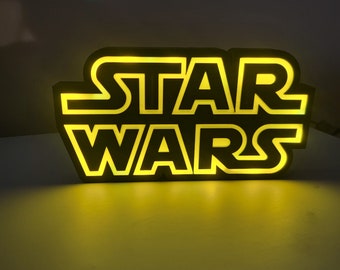 Star Wars 3d printed light box