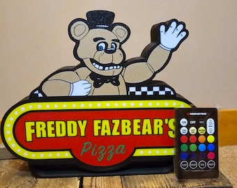 Five Nights at Freddy's 3D printed Light box
