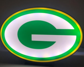 Green Bay Packers 3d printed light box
