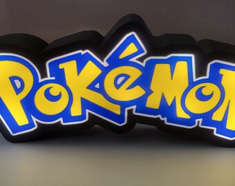 Pokémon 3d printed light box