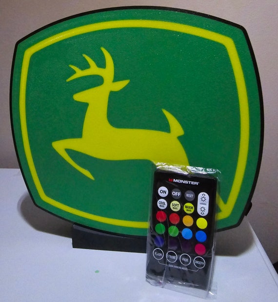 John Deere 3d Printed Light Box - Etsy