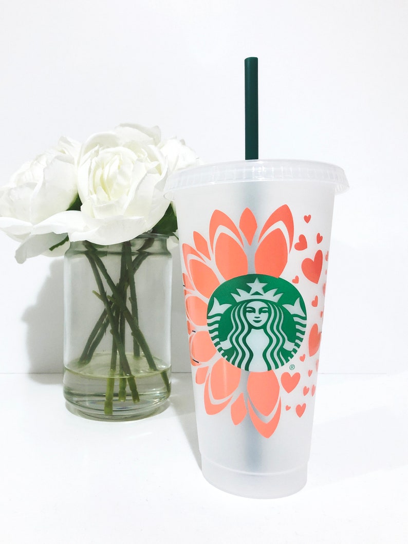 Free Free 129 Cricut Sunflower Starbucks Cup Svg SVG PNG EPS DXF File