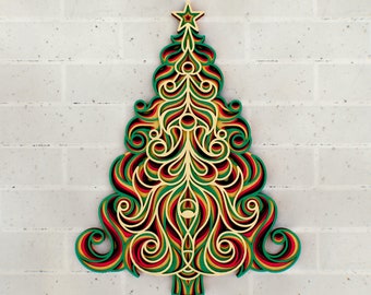 Download Christmas Mandala Etsy