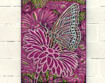 Download Butterfly Mandala Etsy