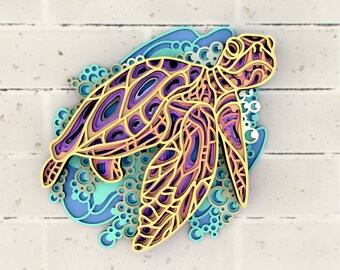 Download Turtle Mandala Svg Etsy