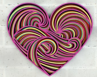 Download Heart Mandala Svg Etsy