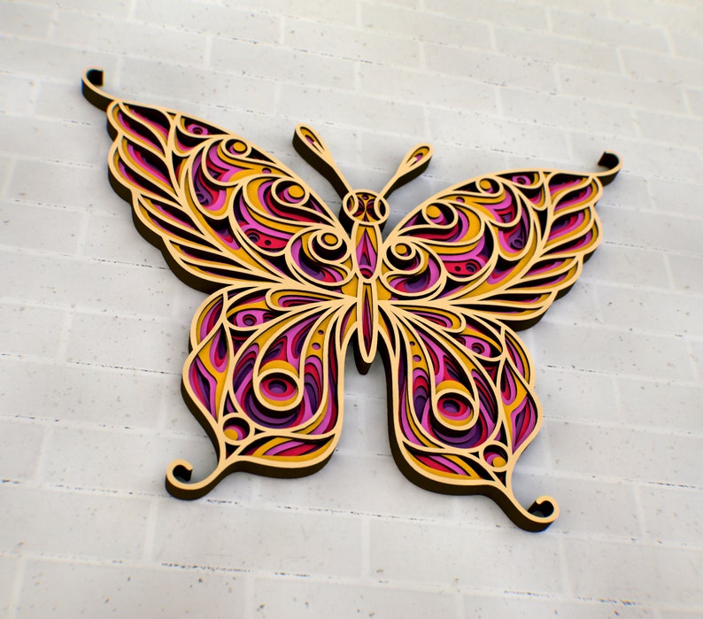 Free Free 312 Free 3D Butterfly Svg File SVG PNG EPS DXF File