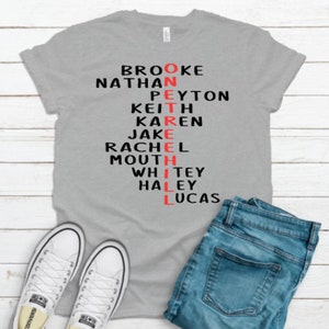 One Tree Hill puzzle t-shirt / One Tree Hill shirt / Women's t-shirt / OTH shirt / Graphic Tee