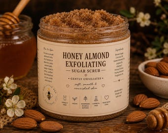 Honey Almond Exfoliating Sugar