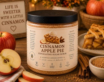 Cinnamon Apple Pie Exfoliating Sugar