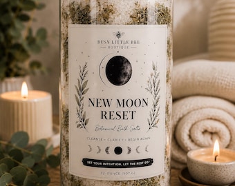 New Moon Reset Botanical Bath Soak