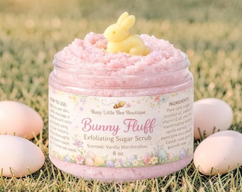 Bunny Fluff Exfoliating Sugar Scrub