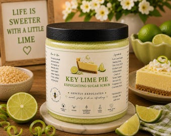 Key Lime Pie Exfoliating Sugar