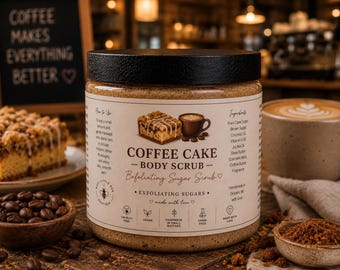 Coffee Cake Exfoliating Sugar