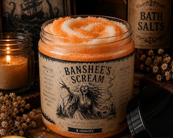Banshee’s Scream | Orange Cream Exfoliating Sugar Scrub