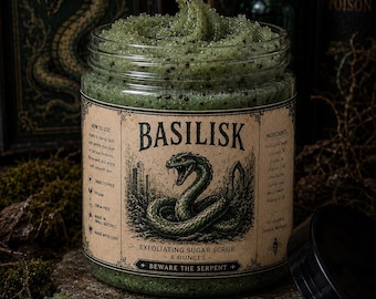 Basilisk | Cedar & Moss Exfoliating Sugar Scrub