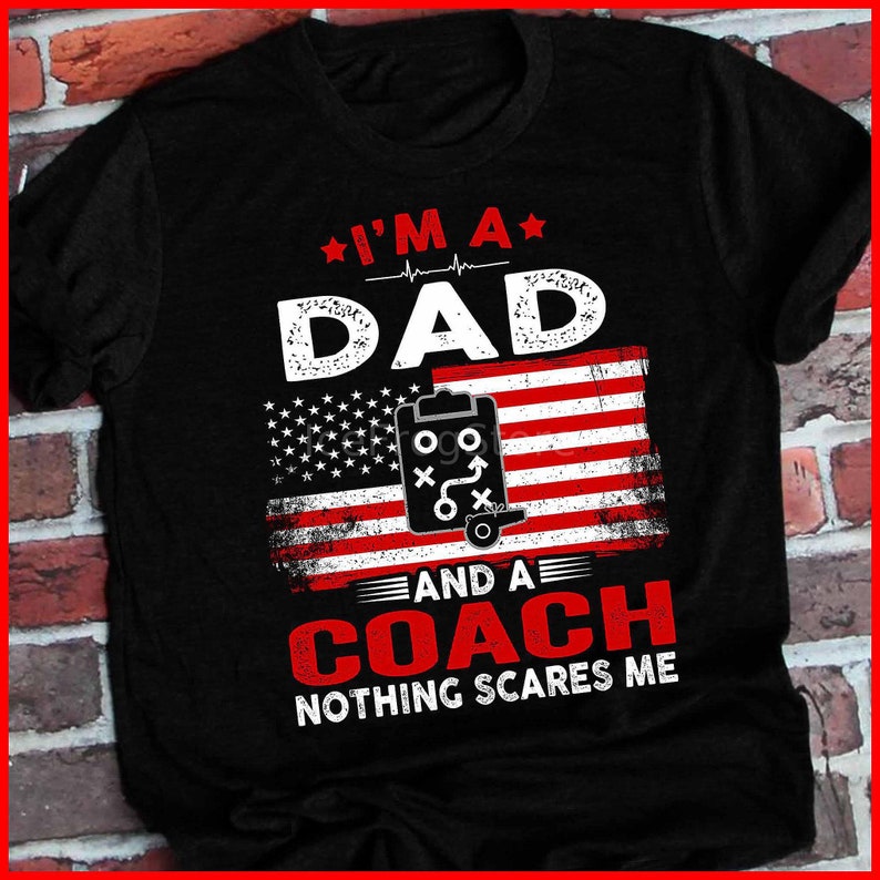 Proud Coach Dad Shirt for Men. Coach Shirt. Gift for Coach. Etsy UK