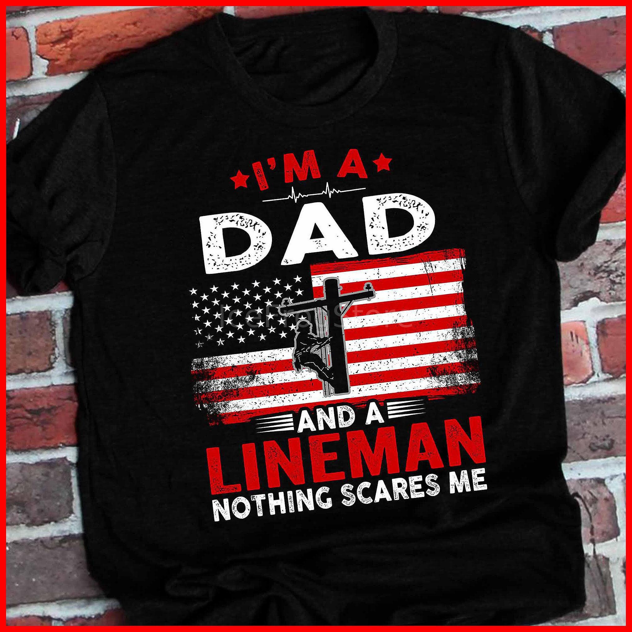 lineman dad shirts