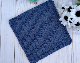 Crochet Pattern, Crochet Washcloth, Cotton Washcloth Pattern