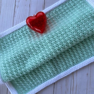 Modèle de couverture pour prématurés au crochet, couverture douce pour bébé, PDF numérique