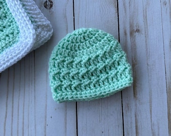 Crochet Preemie Hat Pattern, Soft Hat for Babies, Digital PDF