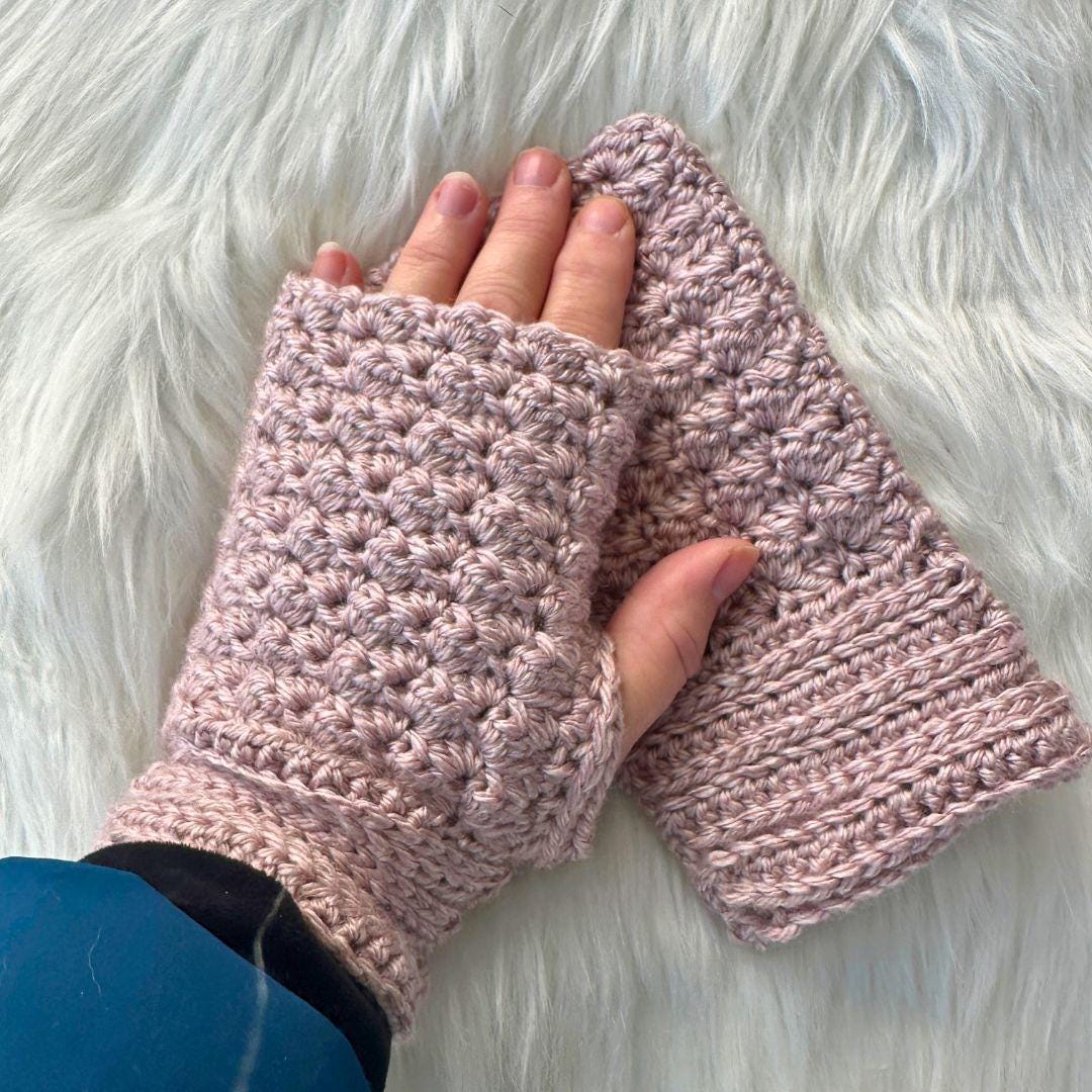 24 Stylish Crochet Clothing Patterns You’ll Want to Make for Babies, Dolls, and Wearables 12 Crochet Fingerless Gloves Pattern