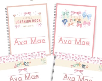 Ensemble de 4 livres - Collection de noeuds préscolaires