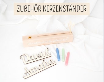Zubehör für den Geburtstagskerzenhalter, Geburtstagsteller, Geburtstagskerze, Geburtstagskranz, Geburtstagskind, 1. Geburtstag