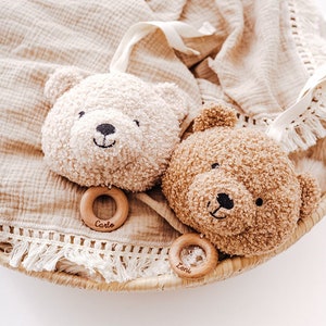 Spieluhr Baby, Spieluhr, Spieluhr Bär, Spieluhr personalisiert, Babygeschenke, Spieluhr Teddy, Geschenk Geburt Mädchen, Geburt Junge