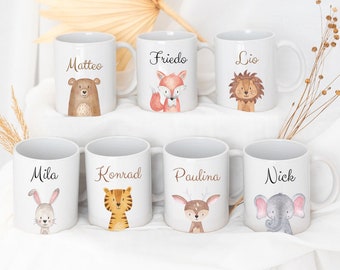 Kindertasse, Kindertasse personalisiert, Kindertasse Keramik, Kinder Geschenk, Kindertasse mit Name, Tassen Kinder