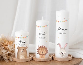 Geburtstagskerze, Geburtstagskerze Kinder, Geburtskerze, Kerze Geburtstag Kind, 1. Geburtstag, Lebenskerze, Kindergeburtstag Deko