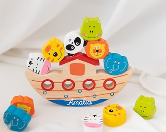 Noah's Ark baptism, baptism gift, baptism gift, birth gift, baptism boy, baptism girl, baptism godchild