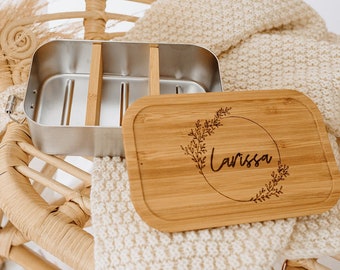 Personalized lunchbox, back-to-school gift for girls, lunchbox, stainless steel lunchbox, children's lunchbox, gift for girlfriend
