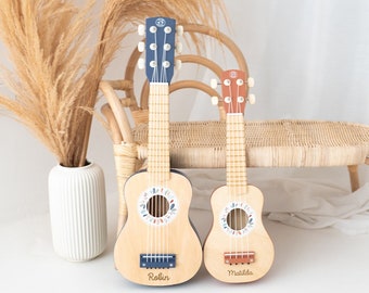 Guitare enfant, enfants et bébé, ukulélé, guitare enfant, instruments de musique, cadeau bambin, cadeau baptême fille