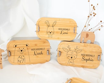 Brotdose Kindergarten, Brotbüchse, Kinder, Personalisierte Geschenke für Kinder, Brotdose personalisiert, Lunchbox