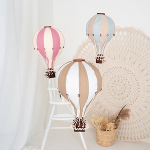 Hot air balloon, children's room decoration, hot air balloon children's room, baby room decoration, wall decoration children's room, baby decoration