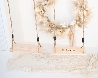 Swing, Outdoor Swing, Wooden Swing, Kids Room Swing, Wooden Kids Swing, Indoor Swing, Swing Seat