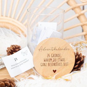 Adventskalender, 24 Gründe warum du etwas besonderes bist, Adventskalender für Männer, Adventskalender Freundin, Deko Ostern