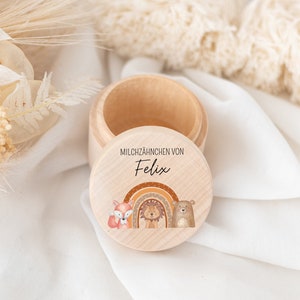 Zahndose, Taufe Geschenk, Milchzahndose, Milchzahndose Junge, Zahndose personalisiert, Babygeschenke, Milchzahndose Mädchen