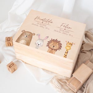 Erinnerungskiste Zwillinge, Zwillinge Geschenk Geburt, Geschwister Geschenk, Geschenk Zwillinge, Erinnerungskiste Geschwister