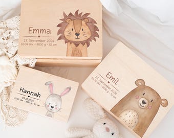 Erinnerungskiste, Erinnerungskiste personalisiert, Erinnerungskiste Baby, Geschenk Geburt, Erinnerungsbox Baby, Taufgeschenk, Babygeschenk
