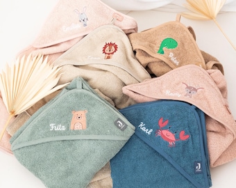 Handtuch Baby, Kapuzenhandtuch mit Name, Babygeschenke, Personalisierte Geschenke Baby, Baby Handtuch, Handtuch Baby, Taufe, Babyparty