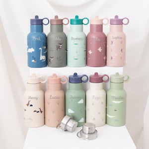 Trinkflasche Kinder, Trinkflasche, Trinkflasche personalisiert, Schulanfang, Kindergarten, Kindertrinkflasche, Kindergeschenke