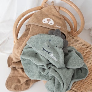 Kapuzenhandtuch mit Namen, Baby Geschenk, Geschenk Geburt, Baby Handtuch, Personalisierte Geschenke Baby, Kapuzenhandtuch, Handtuch Baby