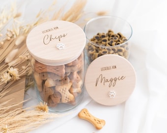 Leckerli Dose, Hund, Leckerli Glas, Hund Geschenk, Geschenke für Haustiere, Hund Geschenk, Hundezubehör, Katze, Geburstagsgeschenk Hund